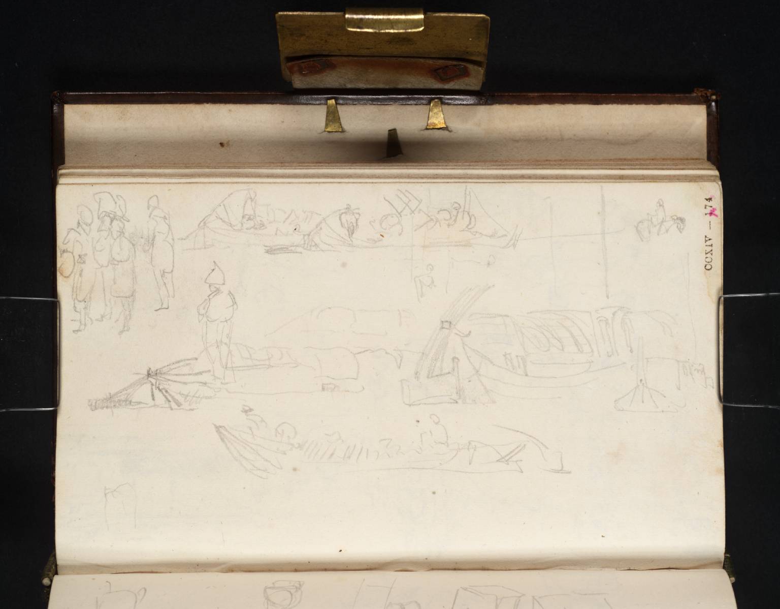 Shipping, with Figures