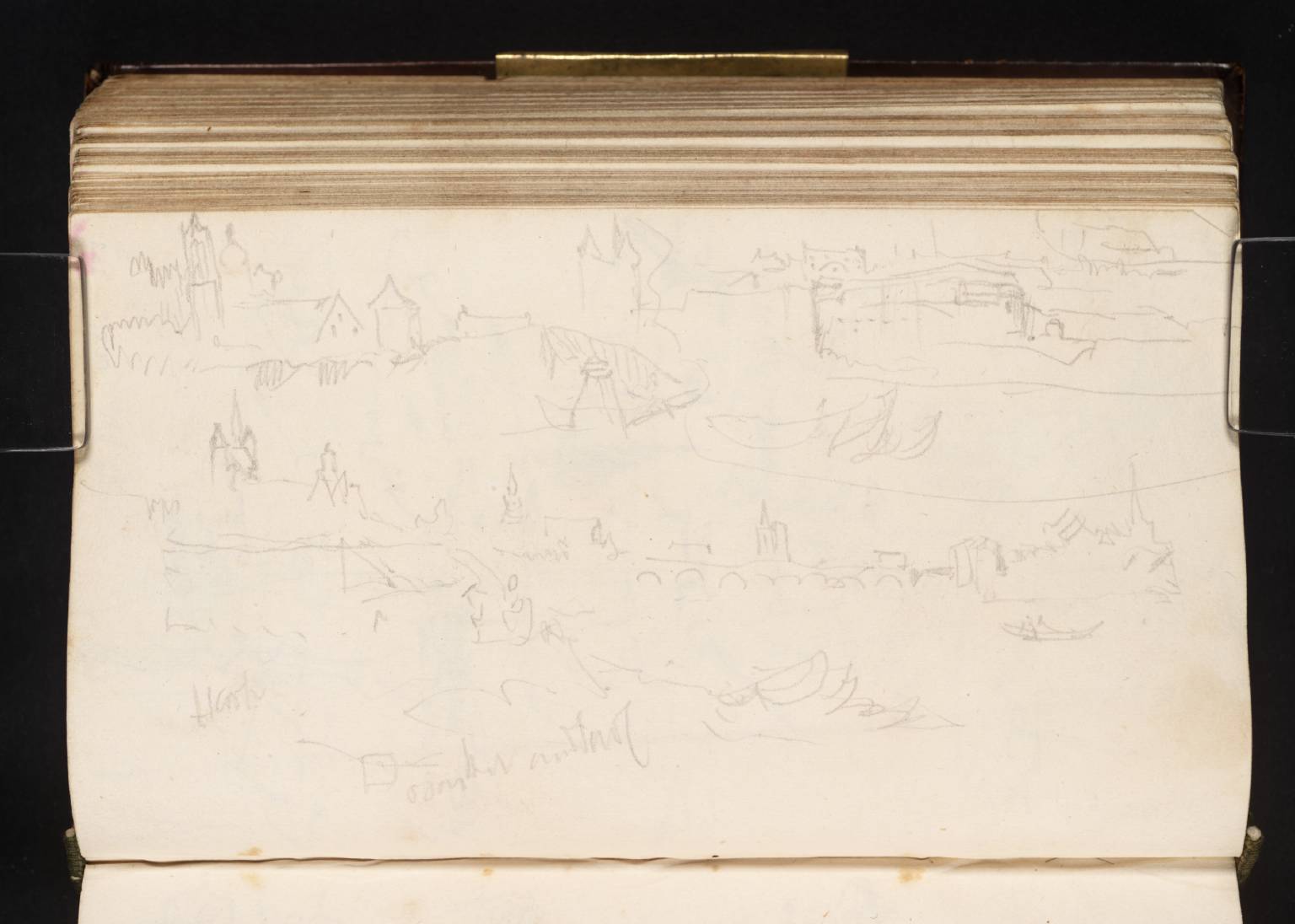 Views of a Town, with Bridge