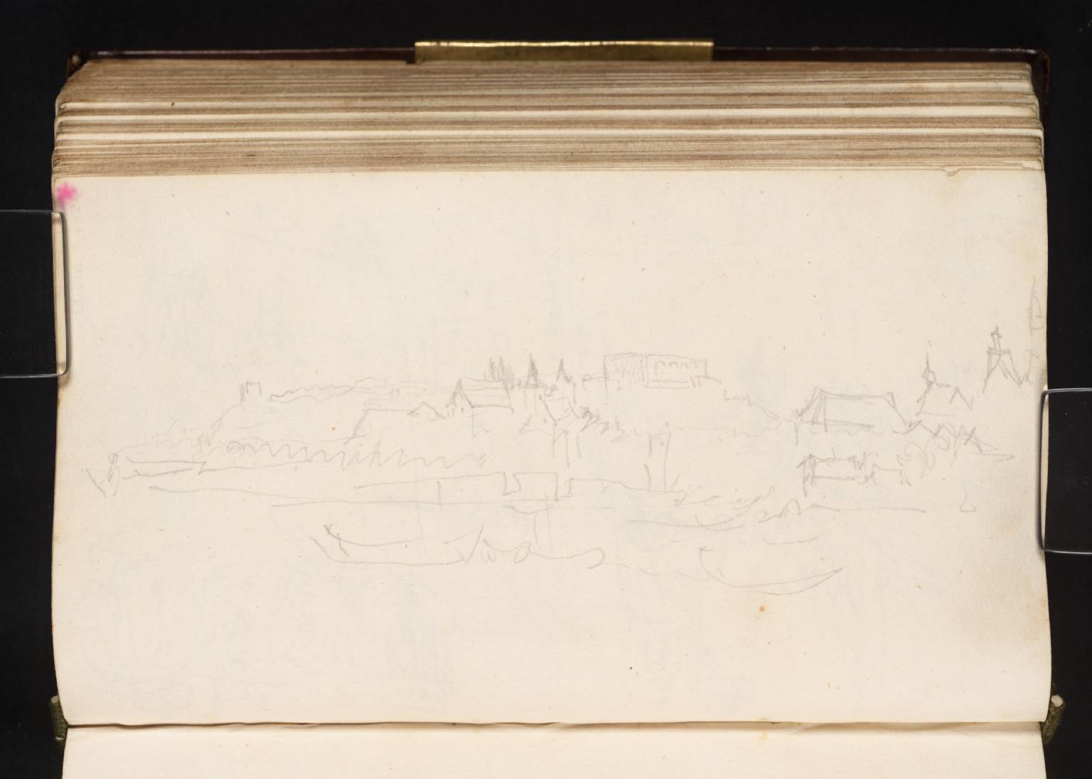A Town, from River