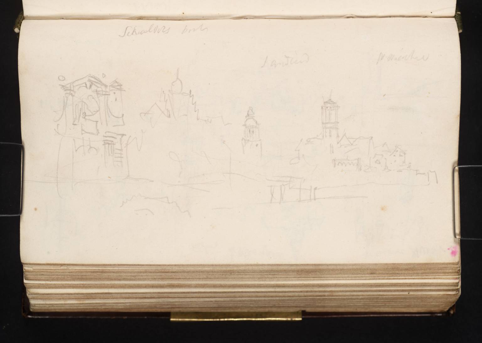 Buildings. St Andrews, St Michel, and ?Schalders Port [Turner]