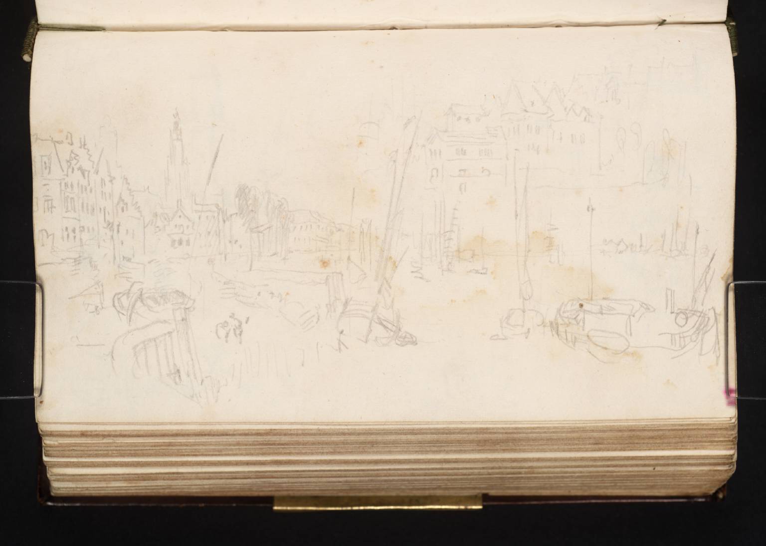 View on River, at Antwerp