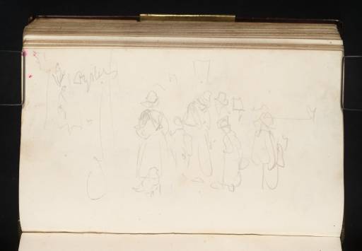 Joseph Mallord William Turner, ‘A Crowd ?Buying and Selling Oysters on a Quay at Dunkirk’ 1825