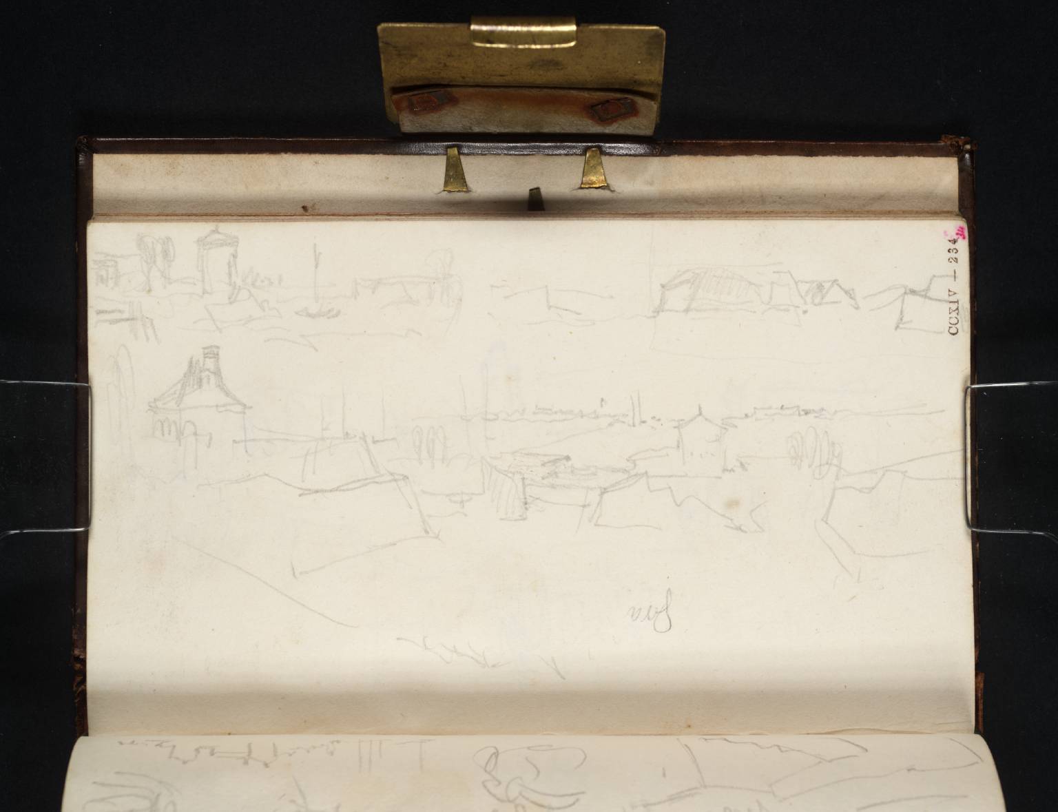 Town from River. Gra. [Turner]