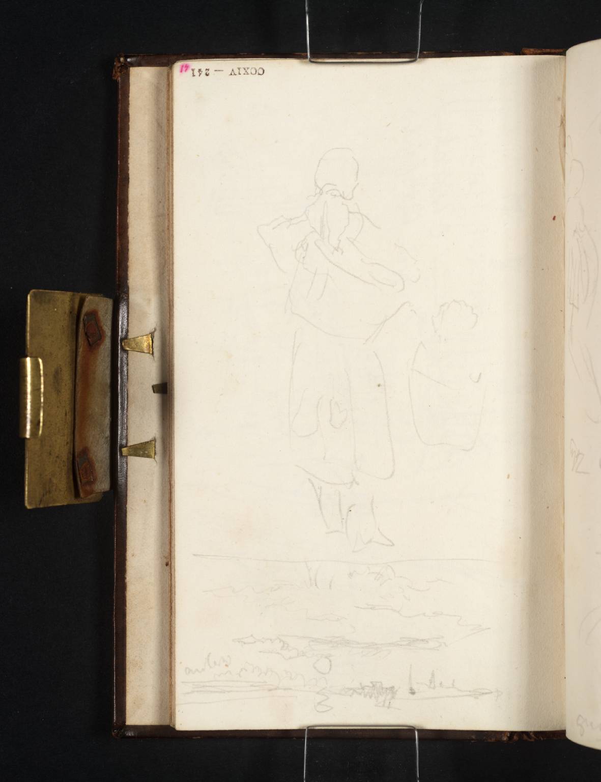 Fisher Women; Also Study of Sky, at Ostend [Turner]