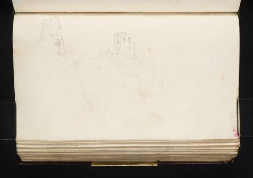 Joseph Mallord William Turner, ‘Colton's Gate and the Roman Lighthouse at Dover Castle, from the South-West’ 1825