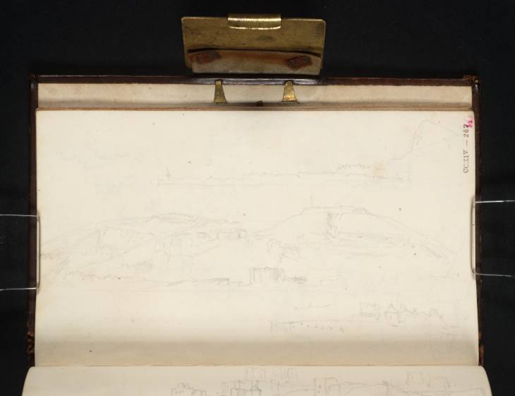 Joseph Mallord William Turner, ‘Dover Harbour, with Shakespeare Cliff and the Western Heights Beyond’ 1825