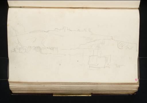 Joseph Mallord William Turner, ‘Dover Castle and the Cliffs towards the South Foreland from the Harbour, with Boats under Sail’ 1825