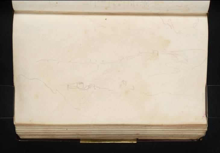 Joseph Mallord William Turner, ‘Sandgate Castle on the Coast near Folkestone, with a Martello Tower Above’ 1825