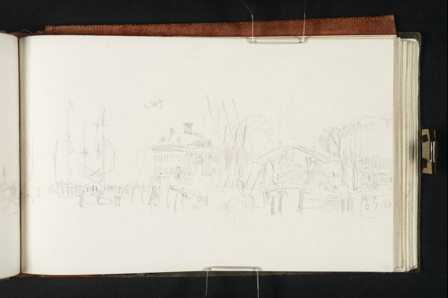 View of Rotterdam: The Entrance to the Oude Haven Seen towards the River