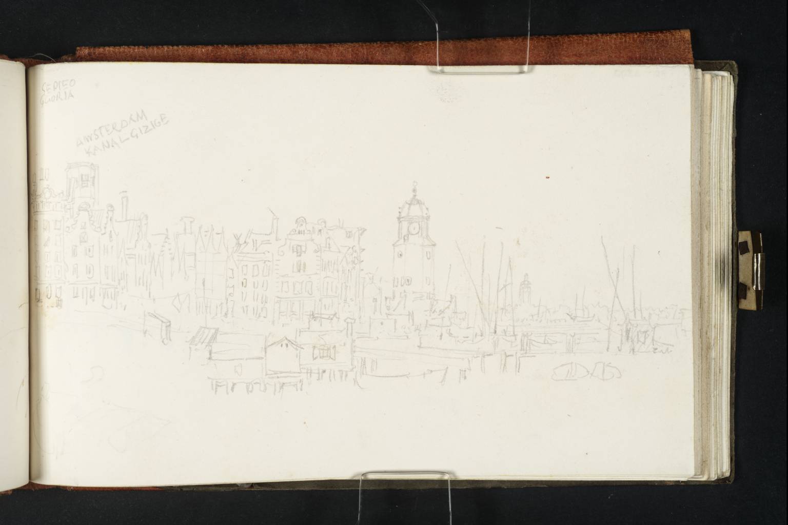 The Herring Tower, Amsterdam. Amsterdam Kanal Gizige [Turner]