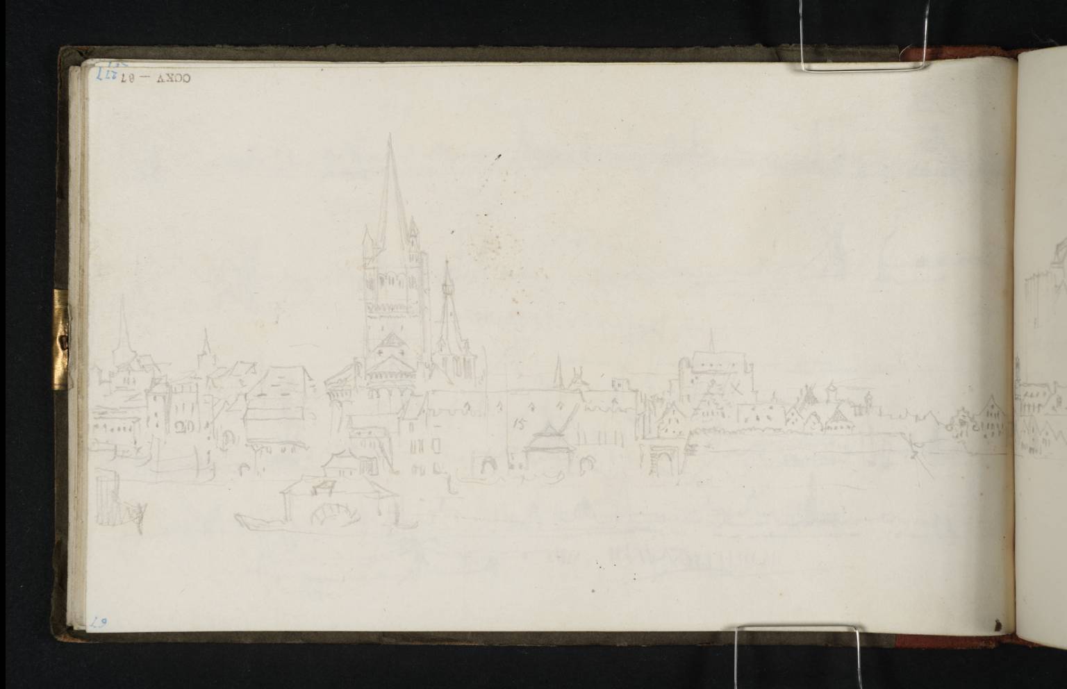 Cologne, with Cathedral, from River