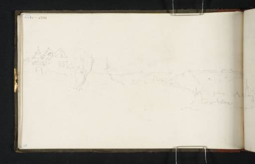Joseph Mallord William Turner, ‘Liège and the Meuse Valley below the Citadel, from the South-West ?near the Church of Ste-Véronique’ 1825