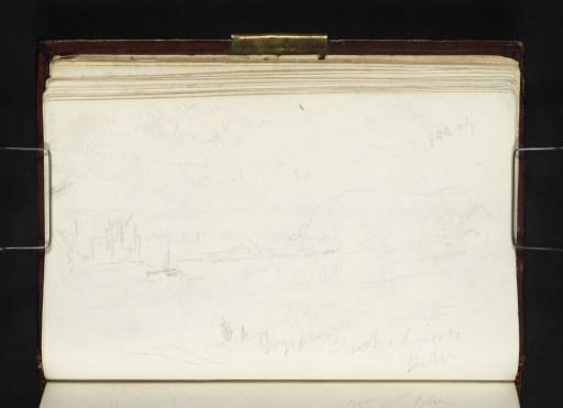 Joseph Mallord William Turner, ‘View on the Meuse near Liège’ 1824