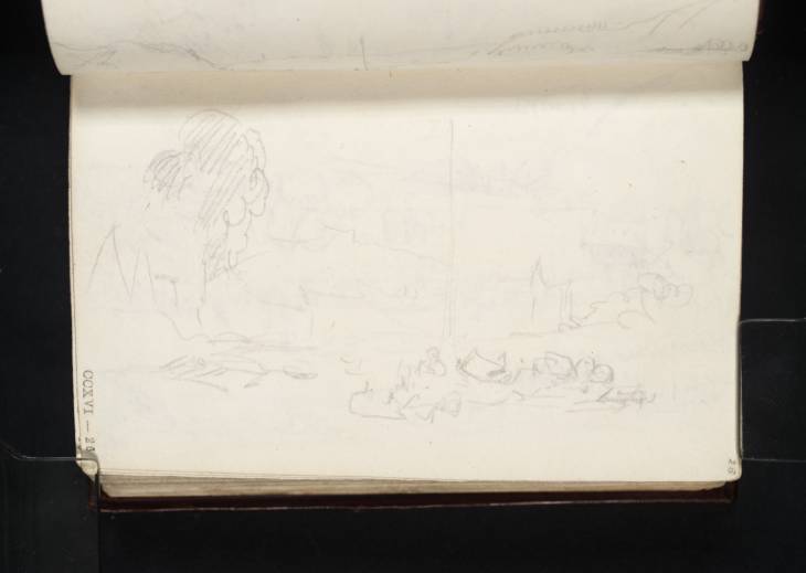 Joseph Mallord William Turner, ‘Meuse Scene with a Boat’ 1824