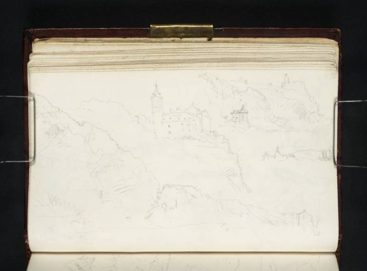 Joseph Mallord William Turner, ‘Two Views of Chokier, Looking Downstream’ 1824