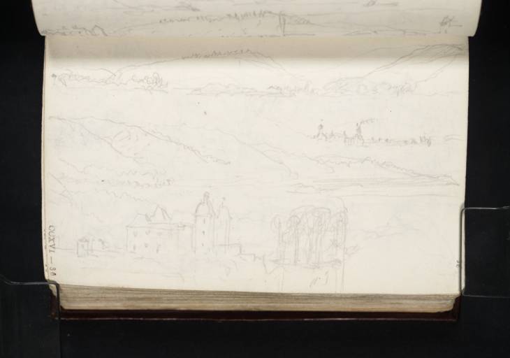Joseph Mallord William Turner, ‘Four Views just below Huy, the Last Showing the Mansion at Neuville-sous-Huy’ 1824