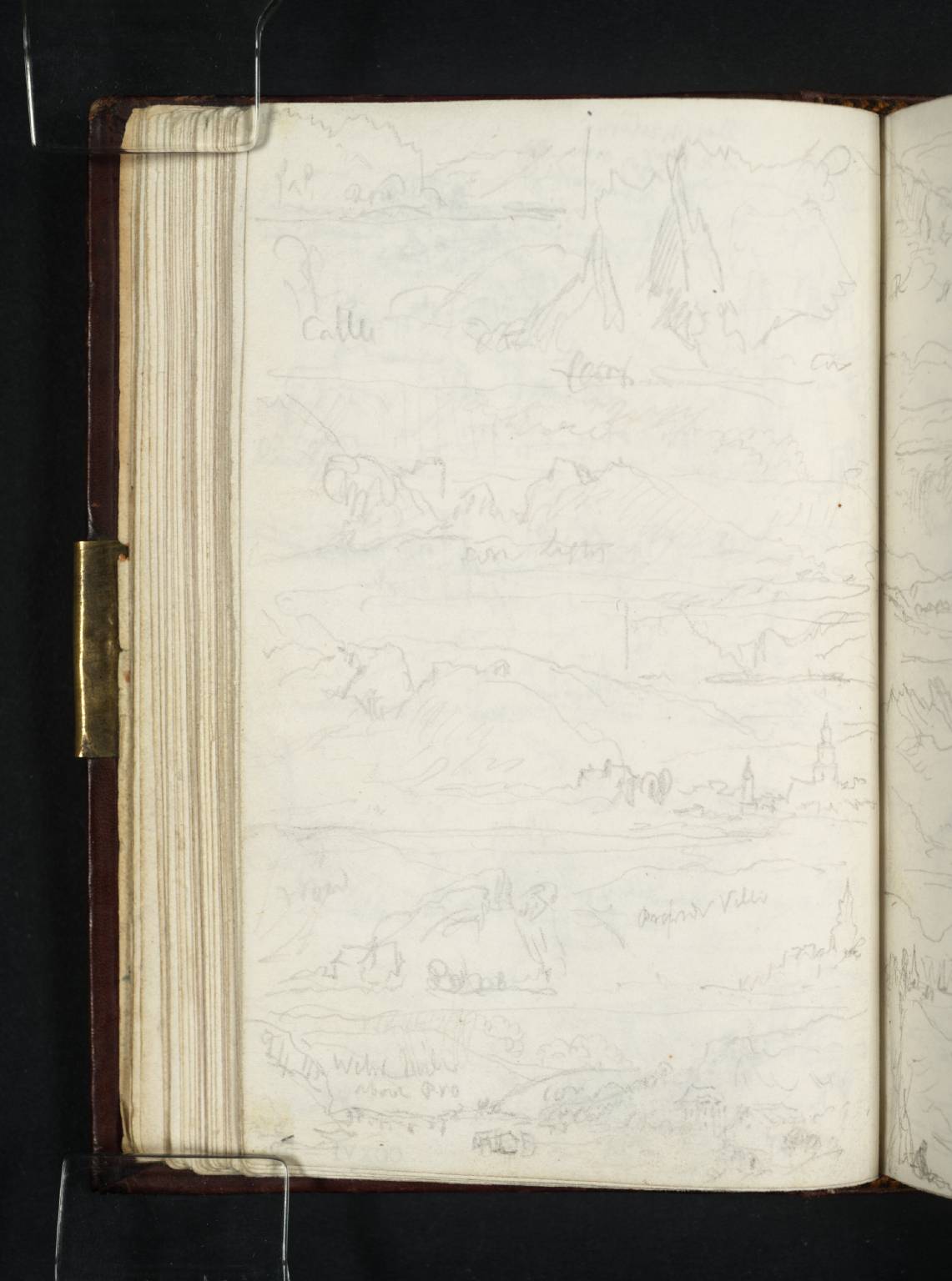 Sketches of Rocks and Hills near Namur