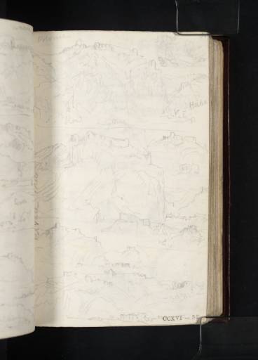 Joseph Mallord William Turner, ‘Views of Poilvache’ 1824