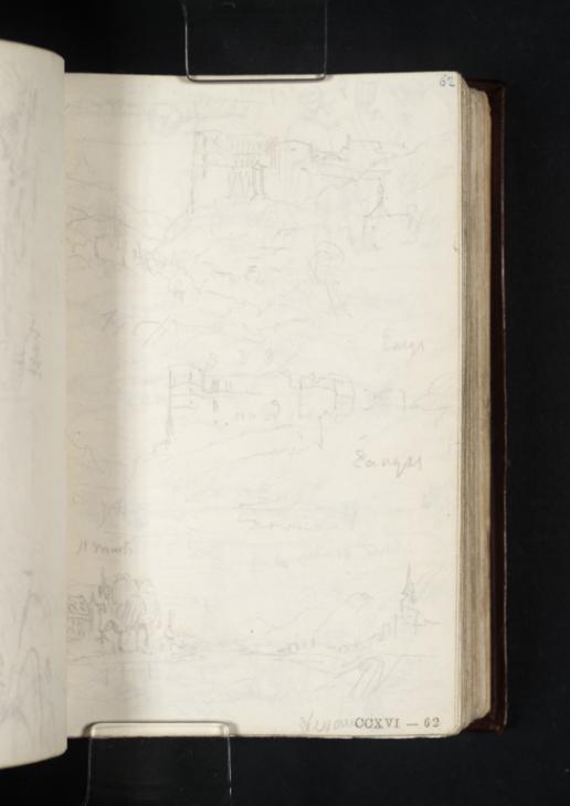 Joseph Mallord William Turner, ‘The Castle of Hierges; Vireux’ 1824