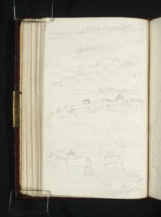 Joseph Mallord William Turner, ‘Sketches of Town, possibly Sedan’ 1824 Joseph Mallord William Turner, ‘Sketches of Town, possibly Sedan’ 1824