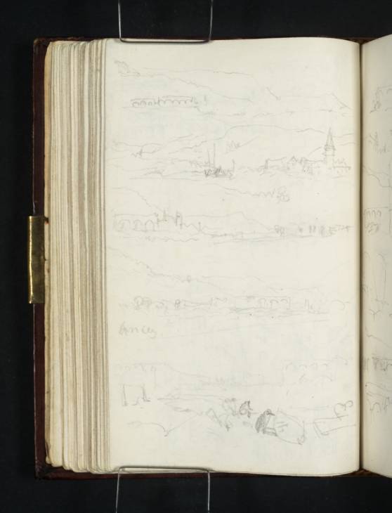 Joseph Mallord William Turner, ‘Five Sketches of the Roman Aqueduct at Ars-sur-Moselle’ 1824