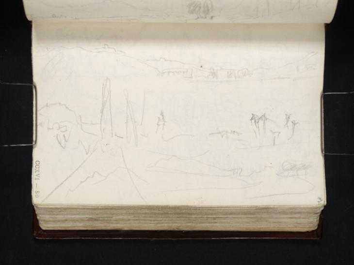 Joseph Mallord William Turner, ‘The Roman Aqueduct; Landscape’ 1824