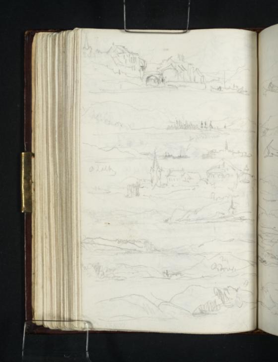 Joseph Mallord William Turner, ‘Eight Sketches of the Moselle near Pfalzel and Ruwer’ 1824