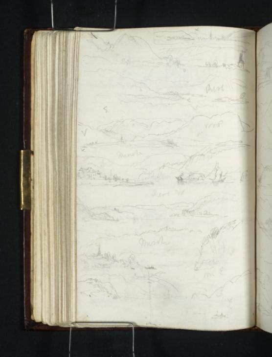 Joseph Mallord William Turner, ‘Eight Sketches of the Moselle between Riol and Mehring’ 1824