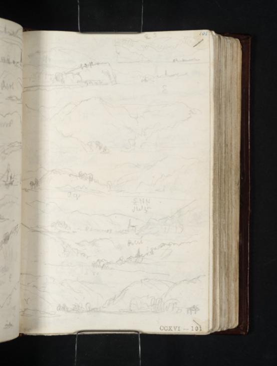 Joseph Mallord William Turner, ‘Seven Sketches of the Moselle between Mehring and Detzem’ 1824