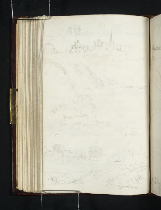 Joseph Mallord William Turner, ‘Seven Sketches on the Moselle betwen Dhron and Piesport’ 1824