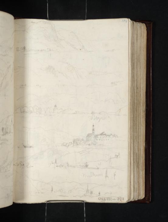 Joseph Mallord William Turner, ‘Six Sketches of the Moselle between Wintrich and Mülheim’ 1824