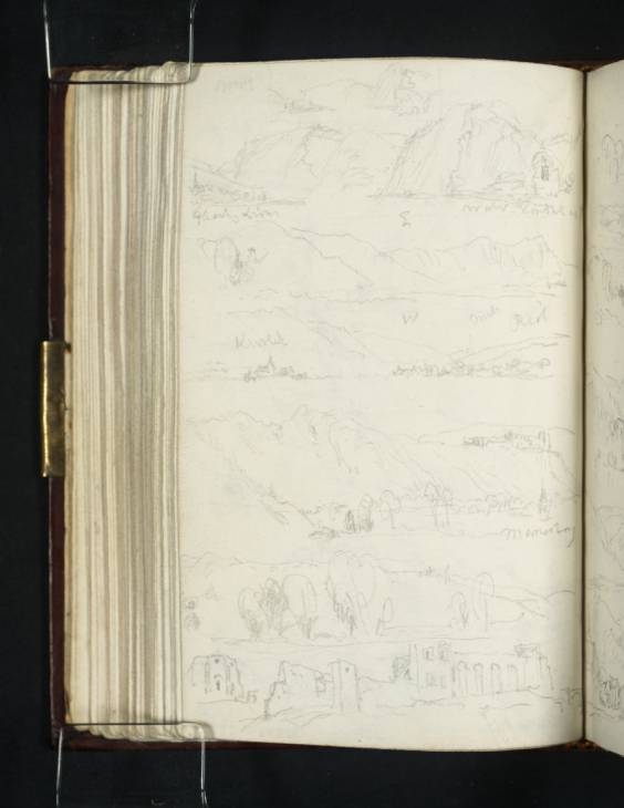 Joseph Mallord William Turner, ‘The Marienburg, Looking Downstream’ 1824
