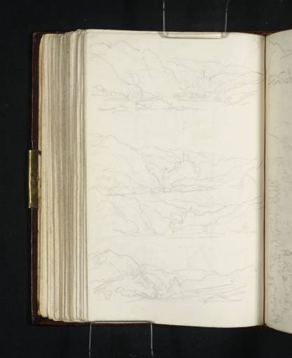 Joseph Mallord William Turner, ‘Four Views of Beilstein, Looking Upstream’ 1824