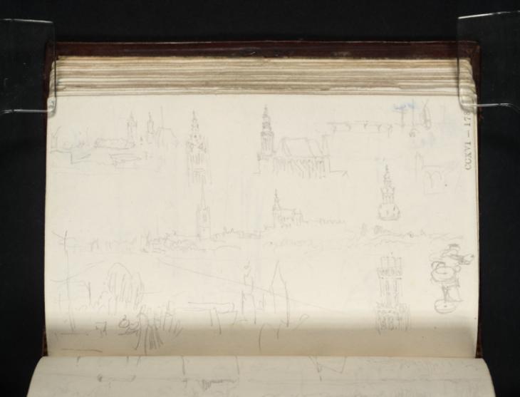 Joseph Mallord William Turner, ‘Views of ?Veurne, West Flanders’ 1824