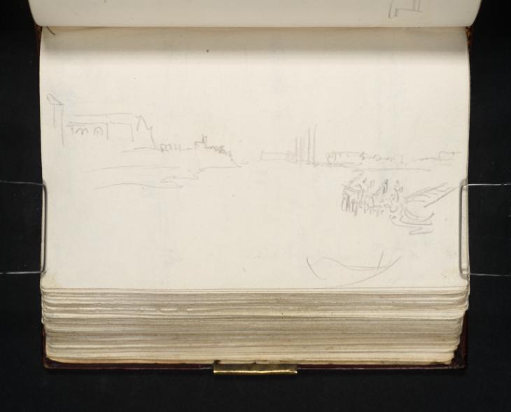 Joseph Mallord William Turner, ‘Coastal Scenes ?near Dunkirk’ 1824