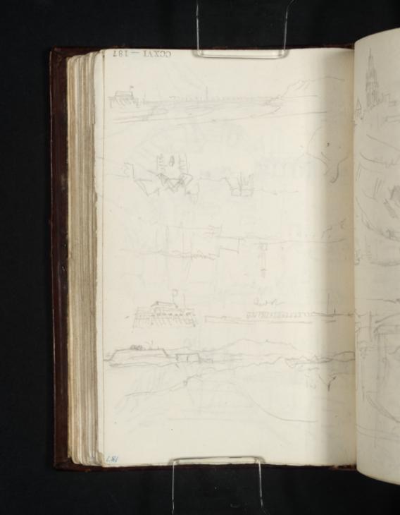 Joseph Mallord William Turner, ‘Calais, with the Fort Rouge and Fortifications’ 1824
