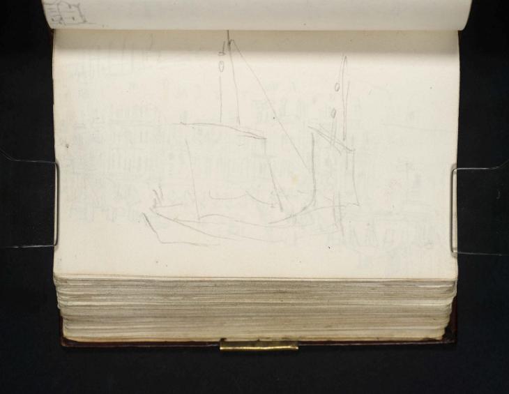 Joseph Mallord William Turner, ‘Boat at Dieppe’ 1824