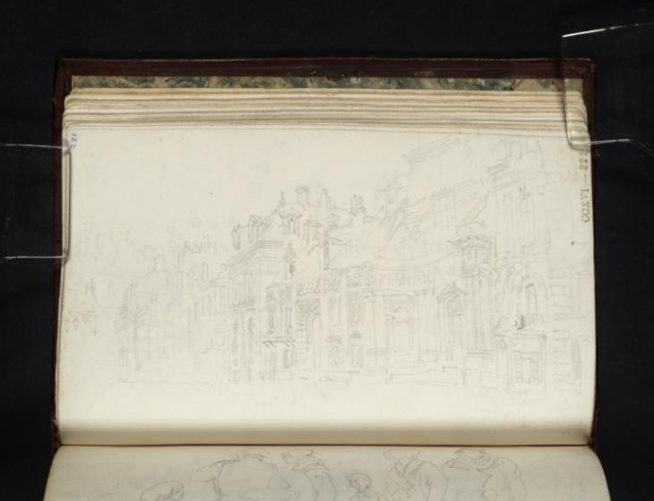 Joseph Mallord William Turner, ‘Buildings on the Quai Henri IV, Dieppe’ 1824