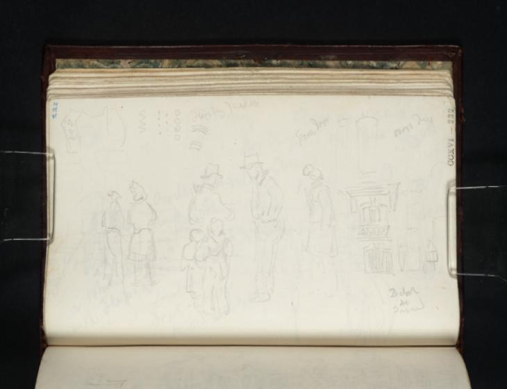 Joseph Mallord William Turner, ‘Figures at Dieppe’ 1824