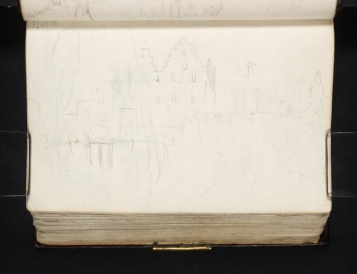 Joseph Mallord William Turner, ‘Gabled Houses at Brussels’ 1824