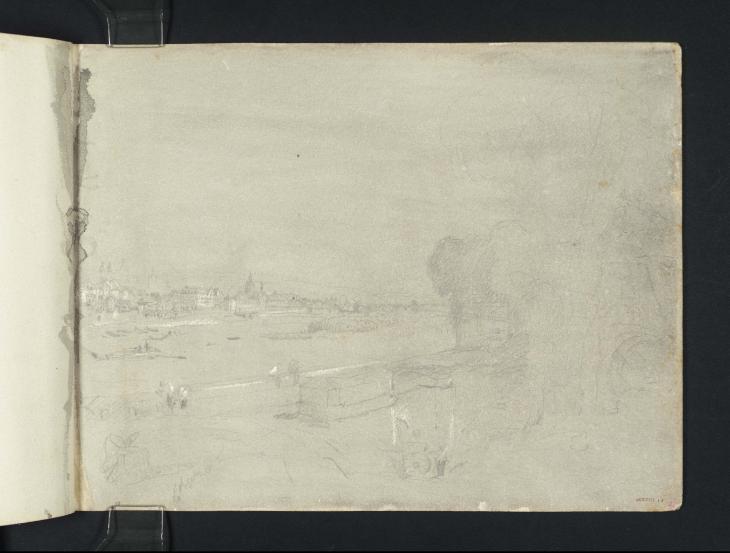 Joseph Mallord William Turner, ‘Trier from the West, Looking up the Moselle’ 1824