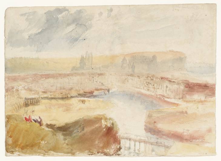 Joseph Mallord William Turner, ‘Dieppe from the East’ ?1826-7