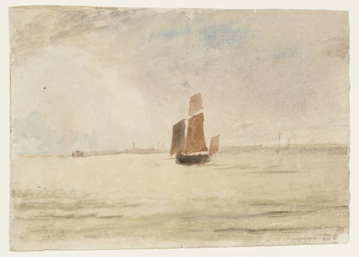Joseph Mallord William Turner, ‘Calais from the Sea’ ?1826-7