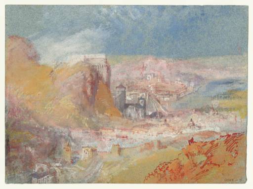 Joseph Mallord William Turner, ‘Huy from the South-East’ c.1839