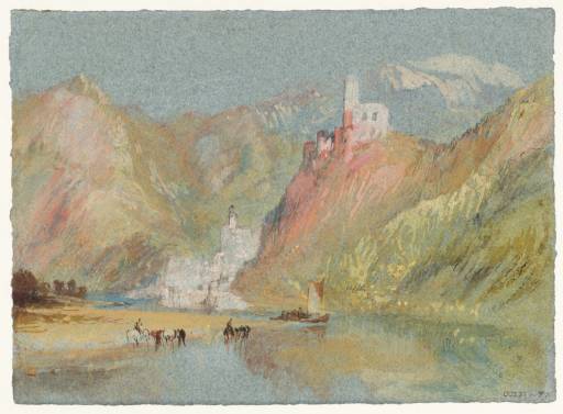 Joseph Mallord William Turner, ‘Beilstein and Burg Metternich’ c.1839