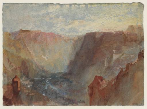 Joseph Mallord William Turner, ‘Luxembourg from the North’ c.1839