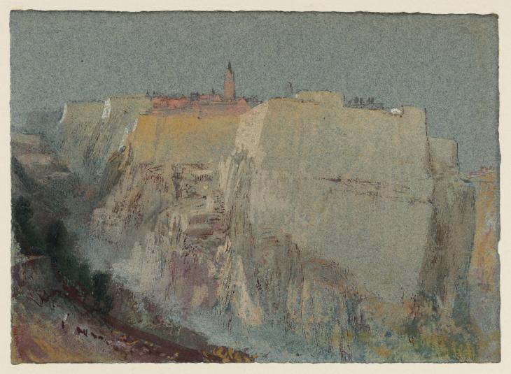 Joseph Mallord William Turner, ‘The Citadel of Saint-Esprit, Luxembourg’ c.1839