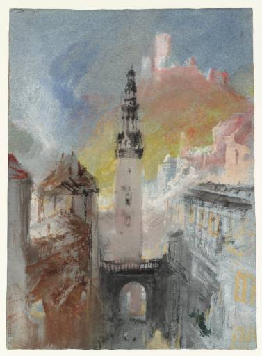 Joseph Mallord William Turner, ‘St Martin's Church, Cochem’ c.1839