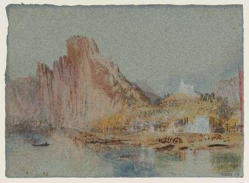 Joseph Mallord William Turner, ‘Rocks on the Meuse at Marche-les-Dames’ c.1839