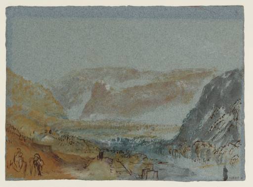 Joseph Mallord William Turner, ‘Franchimont from the South: Distant View’ c.1839